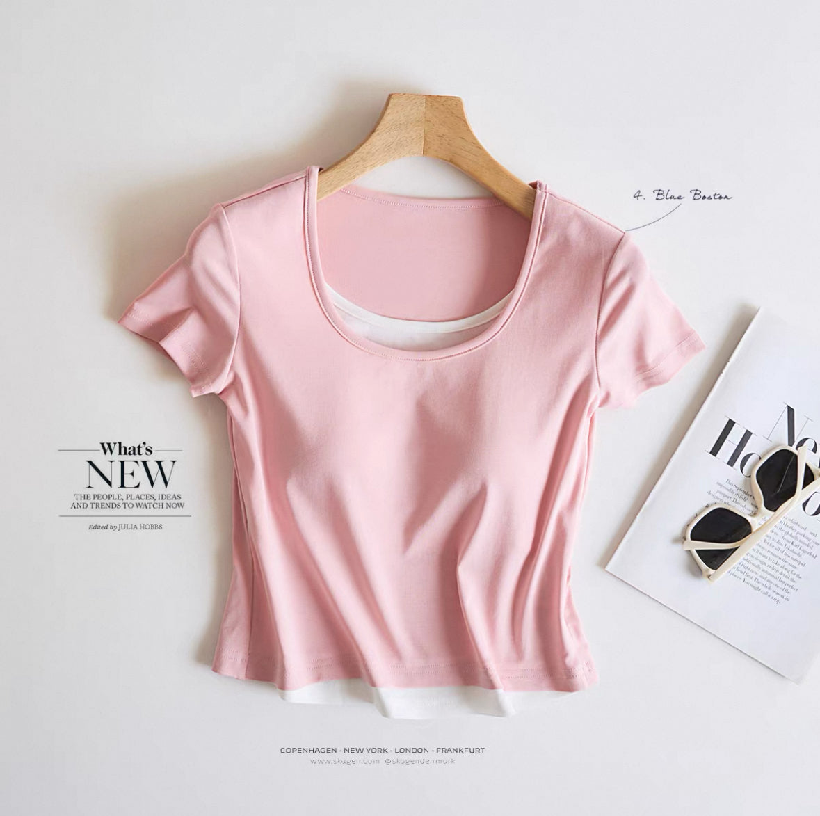 Sydney Built-In Bra T-Shirt
